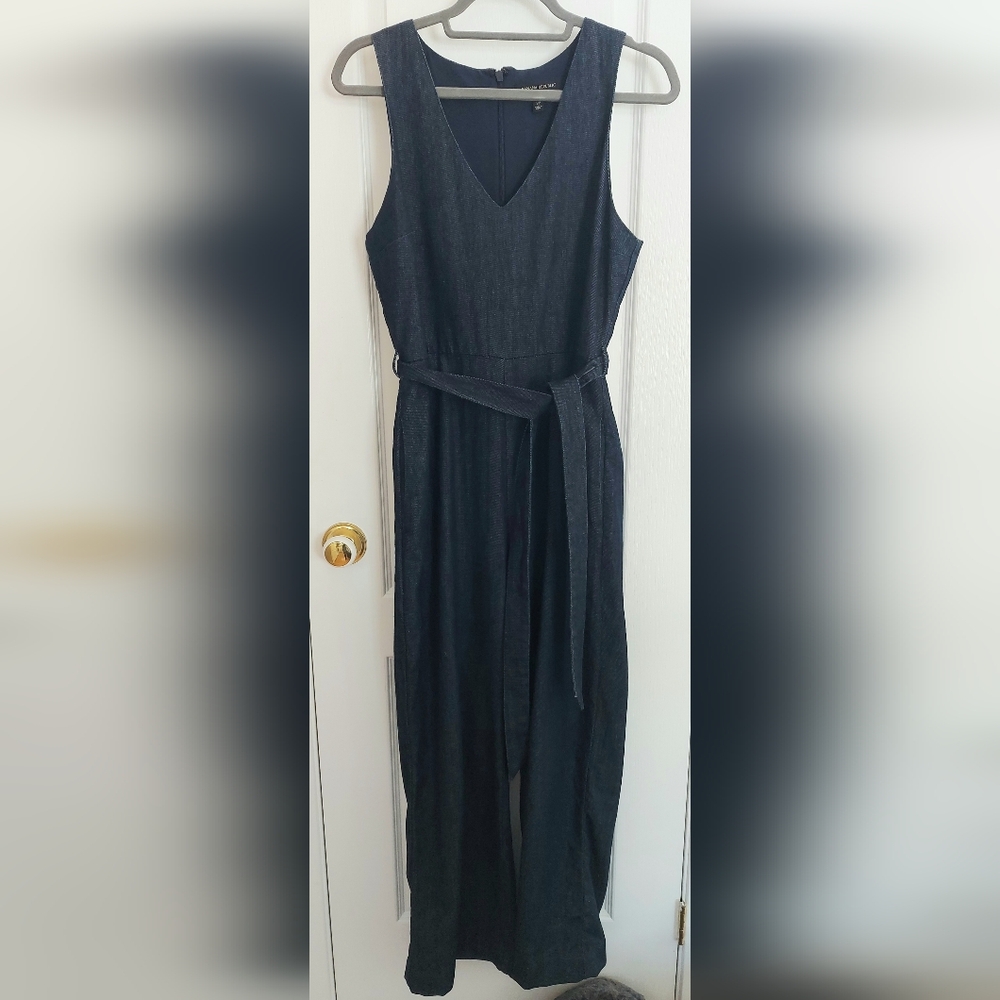 Banana Republic Jumpsuit - Navy Denim V-Neck